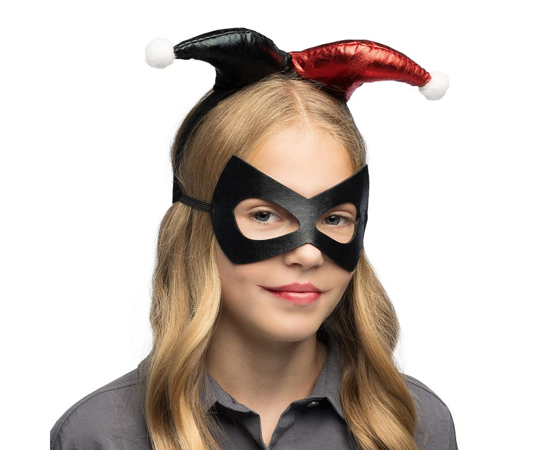 Set Harlequin (tiara and eyemask)